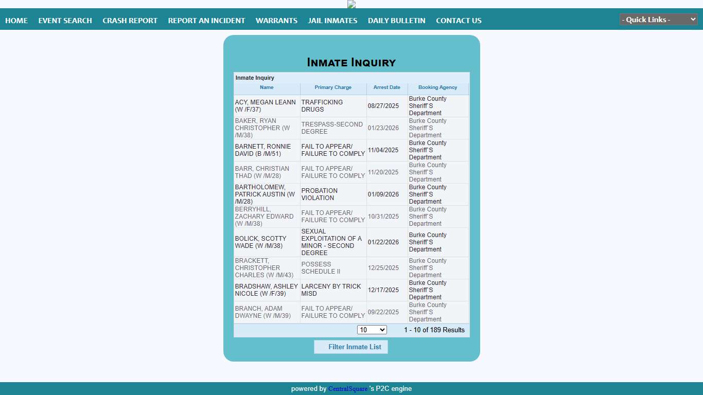Morganton Department Public Safety P2C